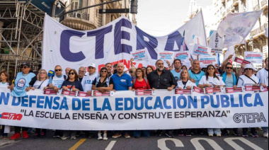 Paro nacional docente contra el ajuste y la reforma laboral