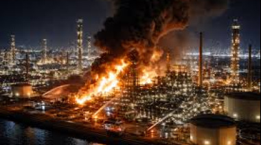 Irán profundiza sus ataques contra objetivos energéticos: refinerías y barcos petroleros