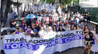 Marchas por el 8M en todo el país y el saludo de Cristina desde el balcón