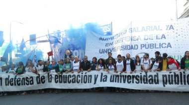 Es «casi total» el acatamiento de docentes y no docentes al paro en las universidades