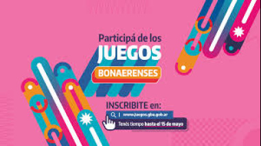 Abrieron las inscripciones para los Juegos Bonaerenses 2026
