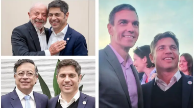 Kicillof en la cumbre progresista de Barcelona sumó gestos de respaldo