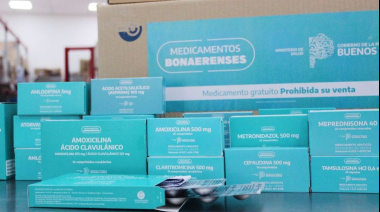 Kicillof lanzó el programa Medicamentos Bonaerenses
