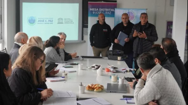 Reunión de la Mesa Distrital del Consejo Provincial de Educación y Trabajo en José C Paz