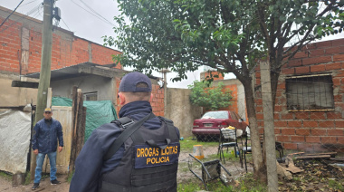 Operativo contra el narcotráfico en José C Paz