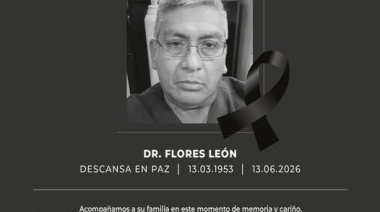 Dr. Flores León Crisóstomo- qepd- (13/03/1953 — 13/06/2026)