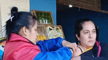 Operativo sanitario de vacunación
