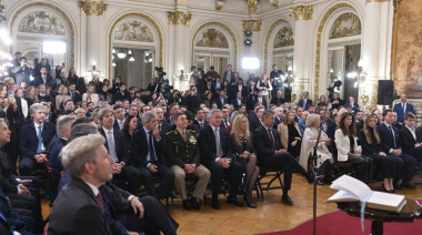 Asumió el nuevo Jefe de Gabinete, Diego Santilli