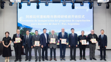 Profesionales paceños se capacitan en China para las nuevas carreras del Polo Universitario de José C Paz