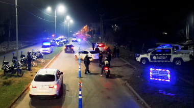 Operativo nocturno de seguridad