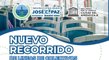 Lineas de colectivos con nuevo recorrido al Polo Universitario Internacional