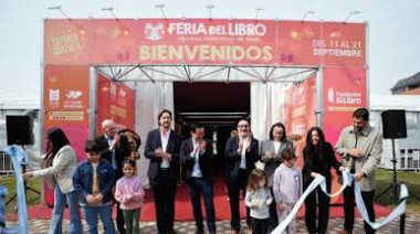 Nardini inauguró la Feria del Libro en Malvinas Argentinas