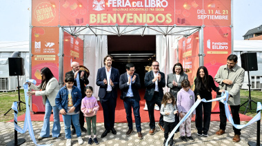Nardini inauguró la Feria del Libro en Malvinas Argentinas