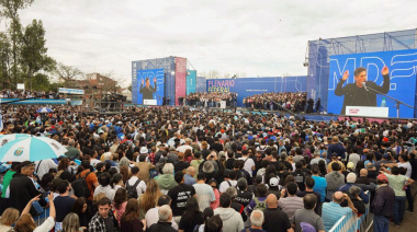 Kicllof en el primer acto nacional del MDF:  «Cuenten conmigo para que Argentina tenga una alternativa a este modelo»