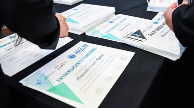 Se entregaron 390 diplomas de capacitación en el Programa "La Formación es un Derecho"