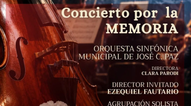 La Orquesta Sinfónica Municipal brindará un concierto en la inauguraión del Mural "Marcha del 24 de marzo"
