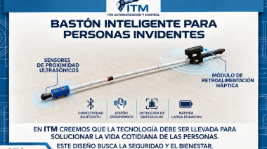 Nuevo bastón inteligente para personas con discapacidad visual