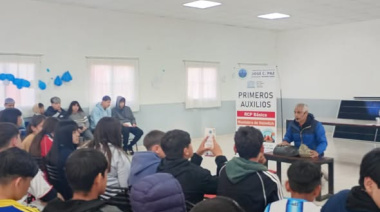 Talleres de RCP y Primeros auxilios en escuelas de José C Paz