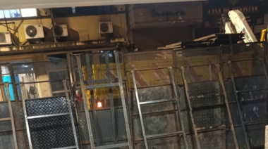 El Gobierno mantó a vallar la sede central de la OSFA en Paso 551 de CABA
