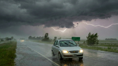 Seguirán las tormentas en varias provincias y en la costa bonaerense
