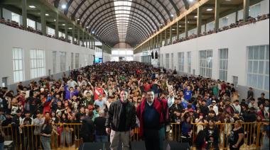 Mas de 15 mil jóvenes colmaron el Polo Universitario Internacional de José C Paz