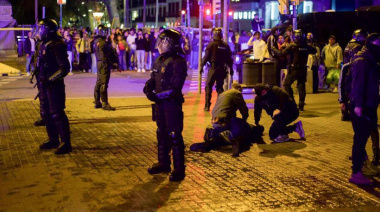 Disturbios y saqueos en el centro de Barcelona tras una protesta inspirada en las de Francia