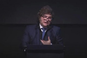 Con gestos autoritarios e insultos Milei lanzó campaña electoral en la provincia de Buenos Aires