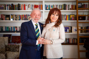 El mensaje de Cristina Fernández de kirchner luego de recibir la visita de Lula