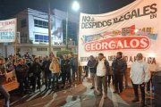 Gendarmería reprimió a trabajadores de Georgalos en Panamericana