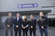 Axel Kicillof inauguró una base policial en Pilar