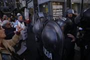 La "represión de los miércoles" en la marcha de Jubilados