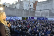 La hermana del Presidente volvió a mostrarse en público en La Matanza