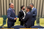 El gobernador bonaerense participó del tributo a "Pepe"Mujica en Nueva York