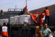 Comenzó el ingreso masivo de ayuda humanitaria a Gaza