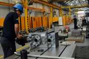 El uso de la capacidad instalada industrial cayó al 59,4% en agosto
