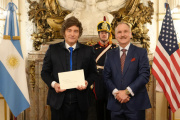 Milei recibió a los embajadores de EEUU y el Reino Unido