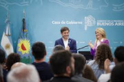 Axel Kicillof llamó a “defender el trabajo, la producción y el interés nacional”