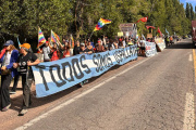 Una multitud marcha a la Legislatura para rechazar al proyecto San Jorge en Uspallata