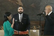 Delcy Rodríguez juró como nueva presidenta de Venezuela