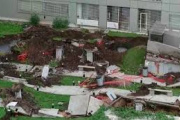 Se derrumbó un complejo de viviendas en Parque Patricios, son 300 familias afectadas