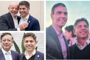 Kicillof en la cumbre progresista de Barcelona sumó gestos de respaldo