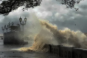 Alerta naranja por lluvias y vientos fuertes en la costa