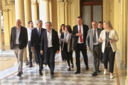 Milei volvió a respaldar a Adorni durante la reunión de Gabinete