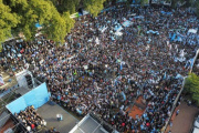 Máximo Kirchner en Parque Lezama: "justicia fiscal para que haya equilibrio social"