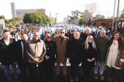 Los estudiantes paceños prometieron lealtad a la Bandera