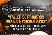 Taller de Primeros Auxilios Psicológicos en José C Paz