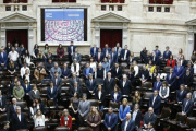 Los diputados que no dieron quorum