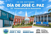 FELIZ CUMPLEAÑOS JOSÉ C PAZ!! 32 ANIVERSARIO DE SU AUTONOMÍA