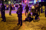 Disturbios y saqueos en el centro de Barcelona tras una protesta inspirada en las de Francia