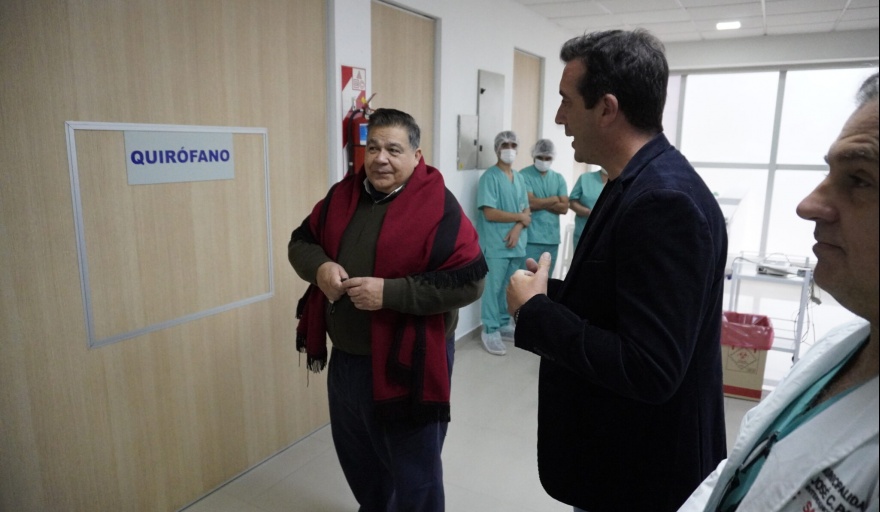 El Intendente Mario Ishii puso en marcha el servicio de cirugías del hospital municipal "Rubén Caporaletti"